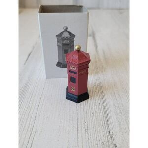 Dept 56 58050 English Post Box heritage village accessory xmas